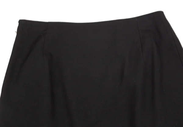 Y's Chiffon Switching Cotton Skirt K-99878_010