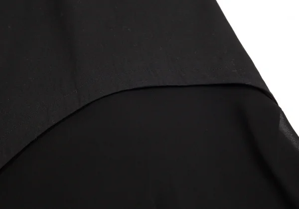 Y's Chiffon Switching Cotton Skirt K-99878_012