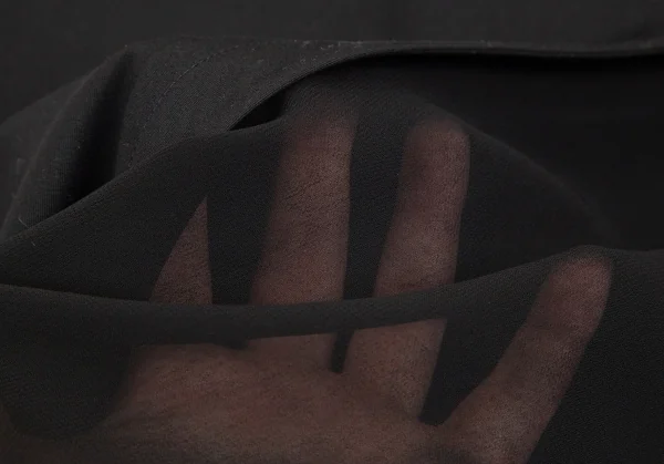 Y's Chiffon Switching Cotton Skirt K-99878_013