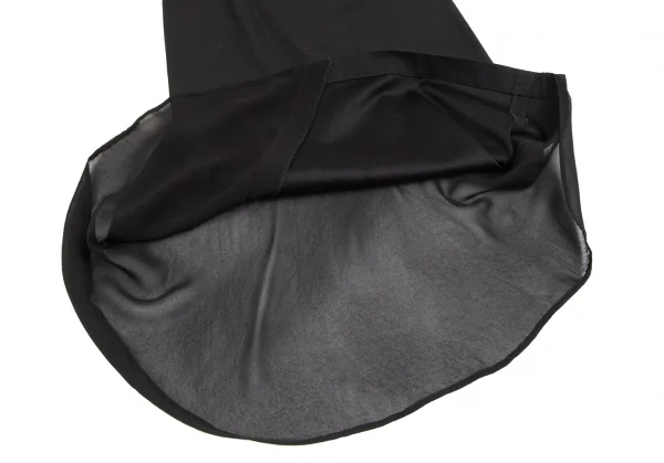 Y's Chiffon Switching Cotton Skirt K-99878_008