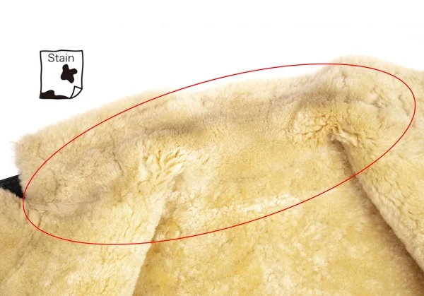 アンダーカバーUNDERCOVER ショートムートンB-3ジャケット 焦げ茶S位 K-99953_013