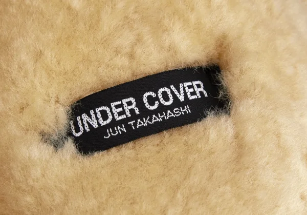 アンダーカバーUNDERCOVER ショートムートンB-3ジャケット 焦げ茶S位 K-99953_016