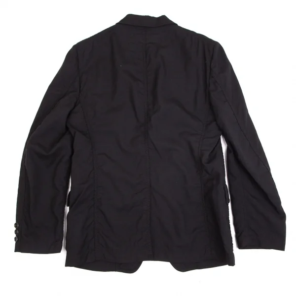 コムデギャルソン オムCOMME des GARCONS HOMME ウールトロパッカリングジャケット 黒XS K-99977_013