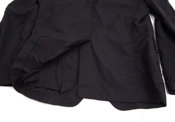 コムデギャルソン オムCOMME des GARCONS HOMME ウールトロパッカリングジャケット 黒XS K-99977_014