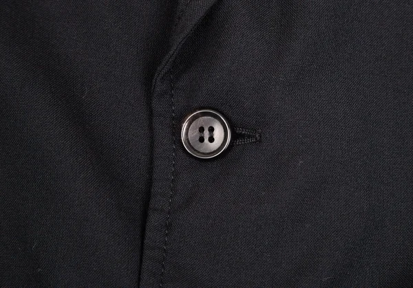 コムデギャルソン オムCOMME des GARCONS HOMME ウールトロパッカリングジャケット 黒XS K-99977_004