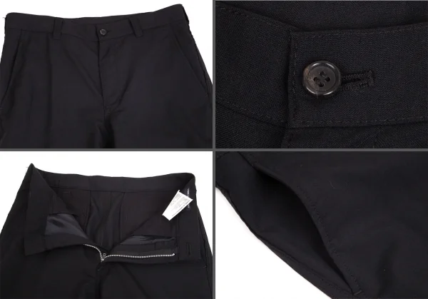 コムデギャルソン オムCOMME des GARCONS HOMME ウールトロパッカリングセットアップスーツ 黒XS K-99979_013