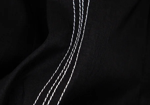 ジャンポールゴルチエ ファムJean Paul GAULTIER FEMME パイピングスクエアシルエットジャケット 黒40 K-100034_014