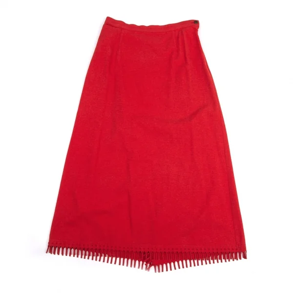 イッセイミヤケ ハートISSEY MIYAKE HaaT 混紡コットンフリンジ イッセイミヤケ ハートISSEY MIYAKE HaaT 混紡コットンフリンジ