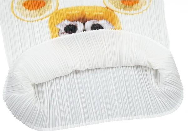 プリーツプリーズPLEATS PLEASE 果物トロンプルイユフレンチスリーブカットソー 白3 K-100166_010