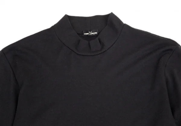 トリココムデギャルソンtricot COMME des GARCONS アクリルウールモックネックニットソー 黒M位 K-100191_003