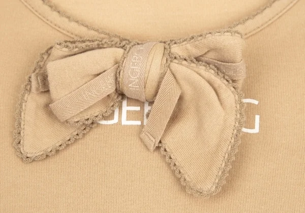 インゲボルグINGEBORG ネックリボンコットンカットソー モカベージュM K-100224_004