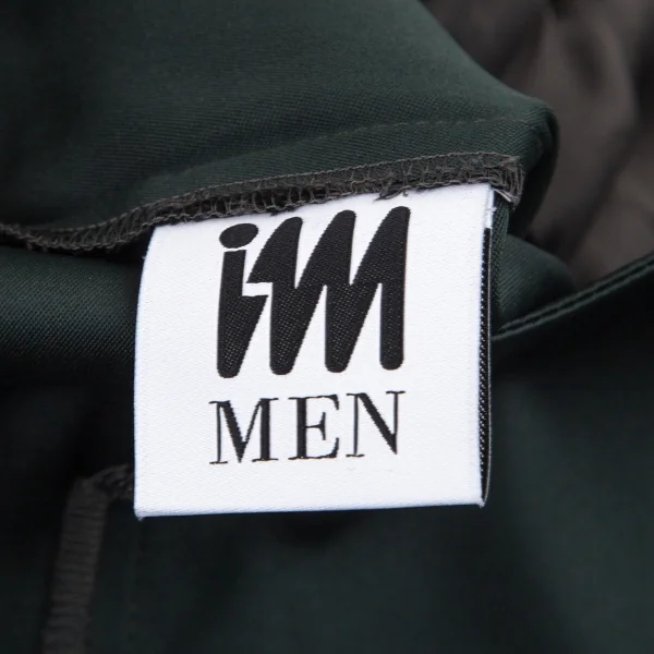 イッセイミヤケ アイム メンISSEY MIYAKE IM MEN ボタンフライサテンパンツ カーキグレー2 K-100256_014