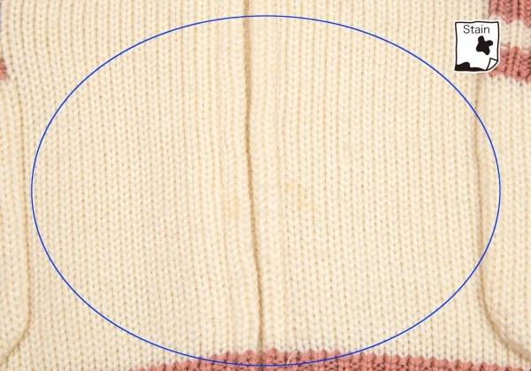 ピンクハウスPINK HOUSE レタードニットノースリーブパーカー クリームL K-100272_008