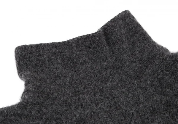 ヨーガンレール ババグーリJURGEN LEHL Babaghuri ウールカシミヤラウンドハイネックニットセーター グレーM K-100287_004