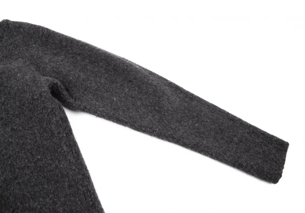 ヨーガンレール ババグーリJURGEN LEHL Babaghuri ウールカシミヤラウンドハイネックニットセーター グレーM K-100287_005