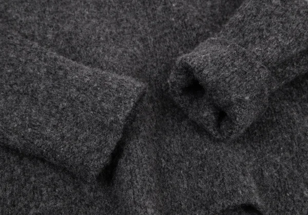 ヨーガンレール ババグーリJURGEN LEHL Babaghuri ウールカシミヤラウンドハイネックニットセーター グレーM K-100287_006