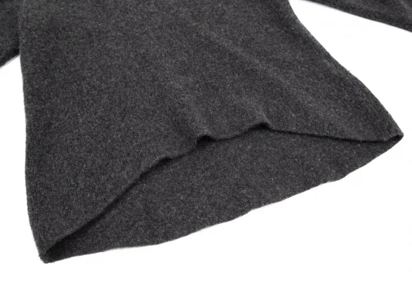 ヨーガンレール ババグーリJURGEN LEHL Babaghuri ウールカシミヤラウンドハイネックニットセーター グレーM K-100287_007