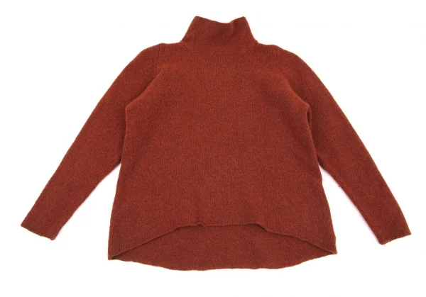 ヨーガンレール ババグーリJURGEN LEHL Babaghuri ウールカシミヤラウンドハイネックニットセーター レンガM K-100288_002