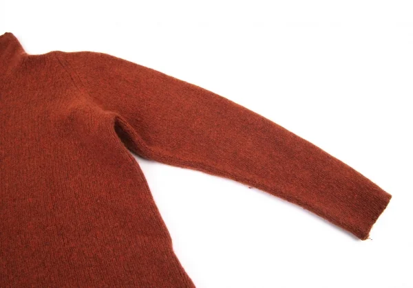 ヨーガンレール ババグーリJURGEN LEHL Babaghuri ウールカシミヤラウンドハイネックニットセーター レンガM K-100288_005