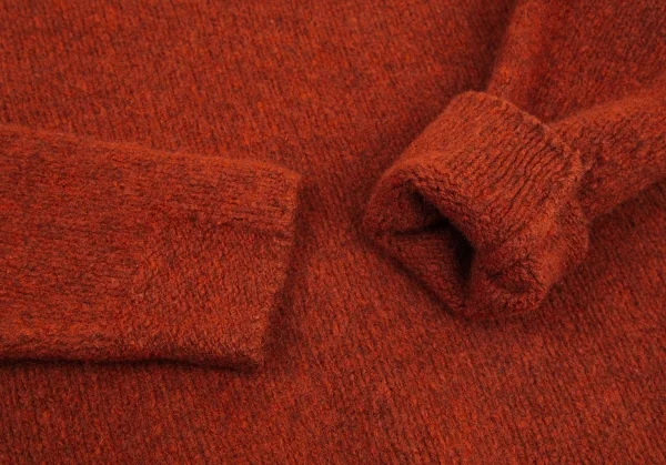 ヨーガンレール ババグーリJURGEN LEHL Babaghuri ウールカシミヤラウンドハイネックニットセーター レンガM K-100288_006