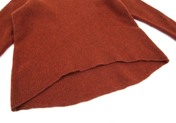 ヨーガンレール ババグーリJURGEN LEHL Babaghuri ウールカシミヤラウンドハイネックニットセーター レンガM K-100288_007