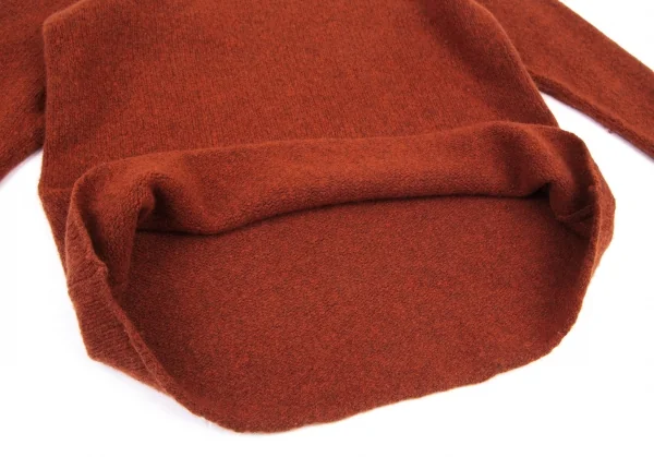 ヨーガンレール ババグーリJURGEN LEHL Babaghuri ウールカシミヤラウンドハイネックニットセーター レンガM K-100288_008