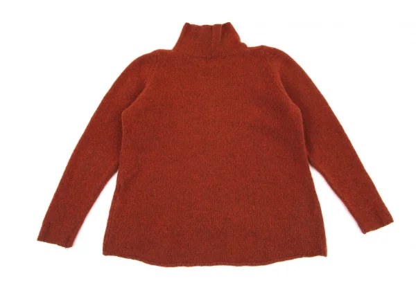 ヨーガンレール ババグーリJURGEN LEHL Babaghuri ウールカシミヤラウンドハイネックニットセーター レンガM K-100288_009