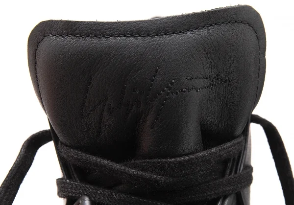 ヨウジヤマモト プールオム×アディダスYohji Yamamoto POUR HOMME×adidas Middoberuto ミッドベルトスニーカー 黒26 K-100309_011