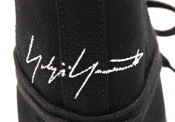 ヨウジヤマモト プールオム×アディダスYohji Yamamoto POUR HOMME×adidas TAKUSAN HIGH ジップハイカットスニーカー 黒26 K-100310_005