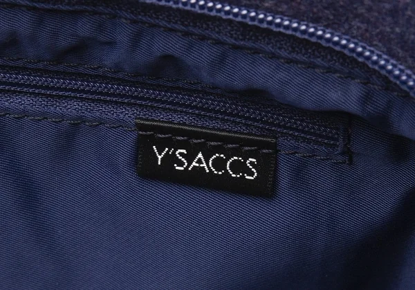 イザックY'SACCS フェルトドットトートバッグ 青グレー K-100336_014