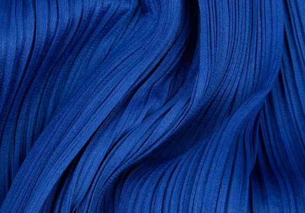 プリーツプリーズPLEATS PLEASE タックプリーツミニスカート 青5 K-100371_011