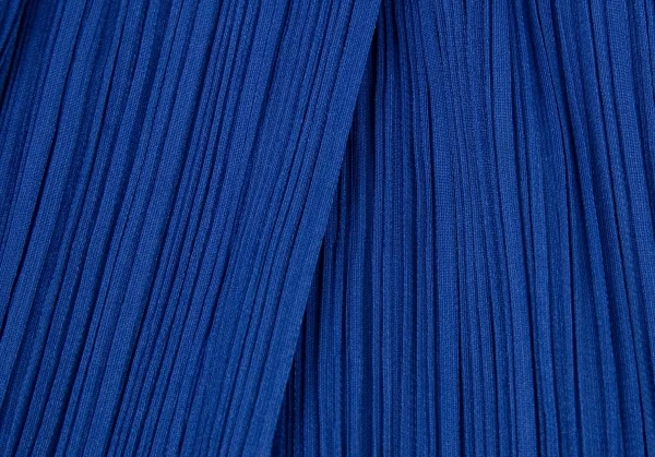 プリーツプリーズPLEATS PLEASE タックプリーツミニスカート 青5 K-100371_006