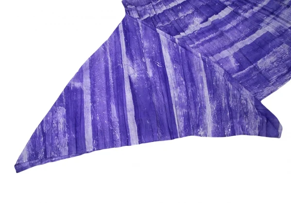 プリーツプリーズPLEATS PLEASE グラフィックプリントグラデーションプリーツスカート 紫2 K-100379_006