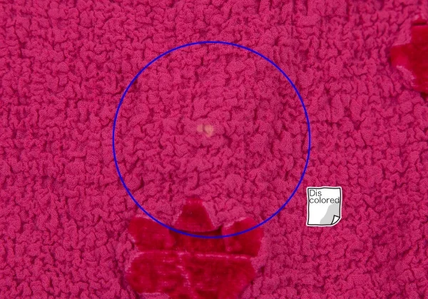 イッセイミヤケ ミーISSEY MIYAKE me ベロアフロッキーカリフラワースカート ピンクF K-100396_006