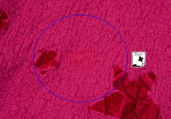 イッセイミヤケ ミーISSEY MIYAKE me ベロアフロッキーカリフラワースカート ピンクF K-100396_009