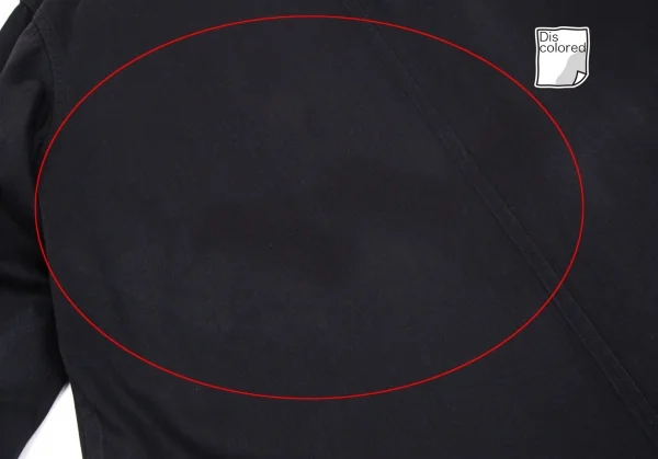 コムデギャルソン オムプリュスCOMME des GARCONS HOMME PLUS ライナー付きコットンステンカラーコート 黒M K-100404_017