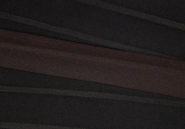 Yohji Yamamoto POUR HOMME Striped Silk Satin Switching Pants K-100415_009