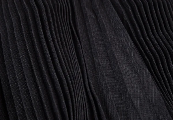 ジュンヤワタナベ コムデギャルソンJUNYA WATANABE COMME des GARCONSピンストライプアコーディオンプリーツポンチョ チャコールM K-100444_013