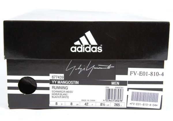 ヨウジヤマモト ファム×アディダスYohji Yamamoto FEMME×adidas マンゴスチン メッシュスニーカー 黒26.5 K-100450_015