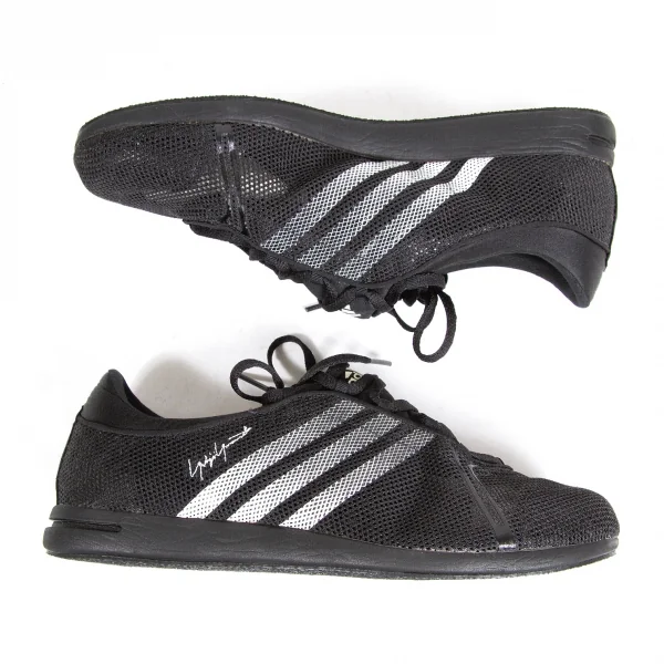 ヨウジヤマモト ファム×アディダスYohji Yamamoto FEMME×adidas マンゴスチン メッシュスニーカー 黒26.5 K-100450_002
