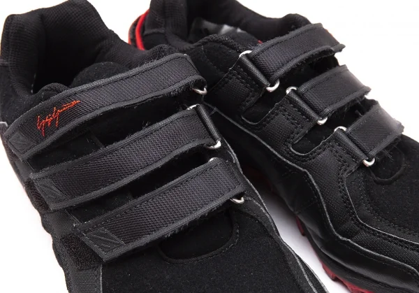 ヨウジヤマモト×アディダス Yohji Yamamoto×adidas YY SCALAR ベルクロランニングシューズ 黒25.5 K-100451_010