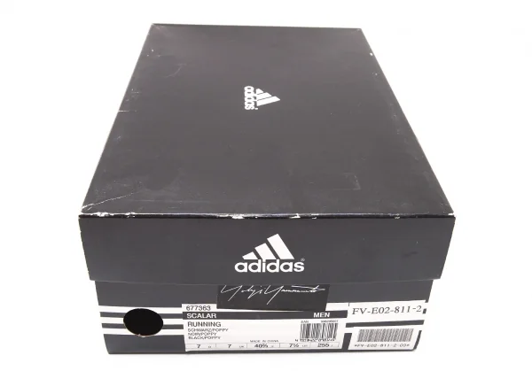 ヨウジヤマモト×アディダス Yohji Yamamoto×adidas YY SCALAR ベルクロランニングシューズ 黒25.5 K-100451_016