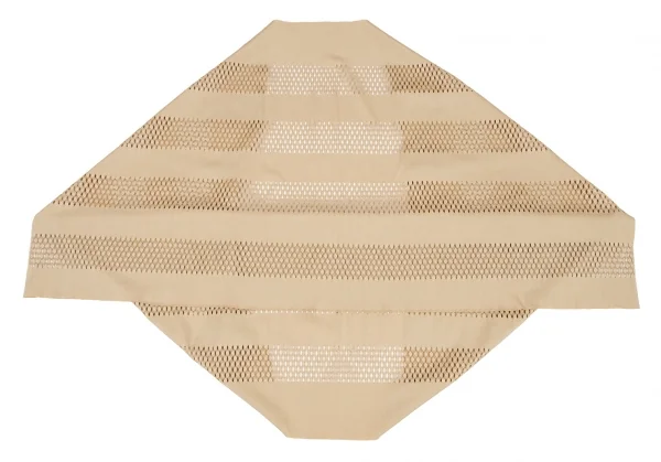 プリーツプリーズPLEATS PLEASE A-POC INSIDE カッティングボーダーメッシュボレロ ベージュF K-100477_006
