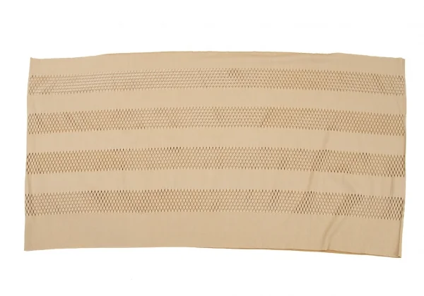 プリーツプリーズPLEATS PLEASE A-POC INSIDE カッティングボーダーメッシュボレロ ベージュF K-100477_007