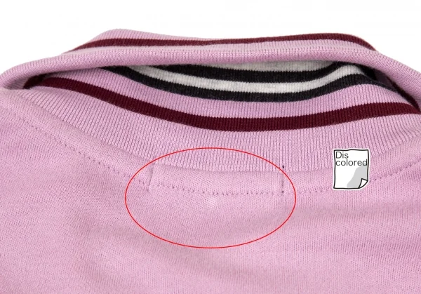 バーバリー ブラックレーベルBURBERRY BLACK LABEL コットン胸ロゴ刺繍ラインスウェットジップアップブルゾン パープル2 K-100514_014