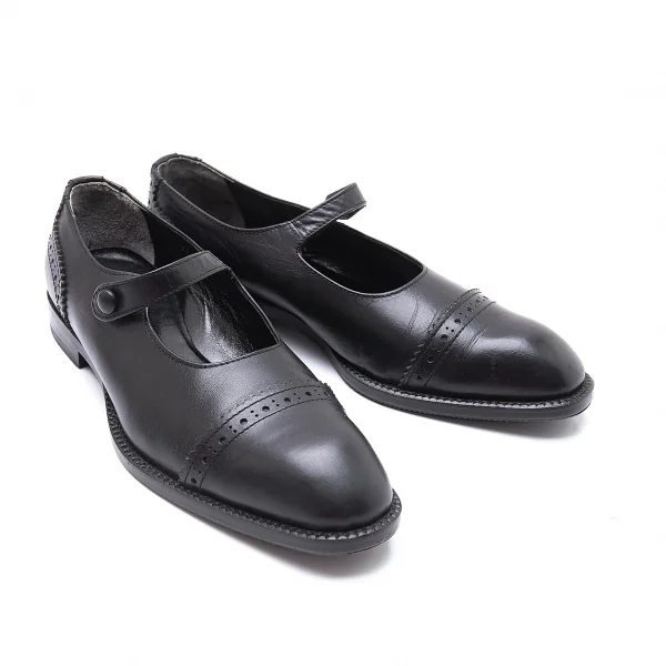 コムデギャルソンCOMME des GARCONS メダリオンメリージェーンシューズ
