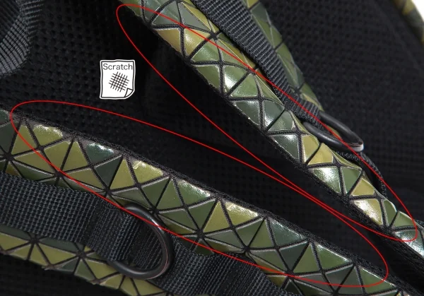 バオバオ イッセイミヤケ BAO BAO ISSEY MIYAKE ハイカーバックパック 緑 K-100540_008