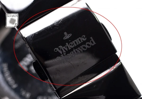 ヴィヴィアンウエストウッドVivienne Westwood VW-2350 ピラミッドバンドクロノグラフウォッチ 黒 K-100550_007