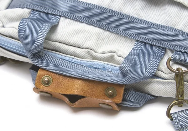 ピンクハウスPINK HOUSE フラワーパッチデニムショルダーバッグ 淡インディゴ K-100583_010