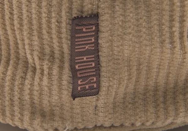 ピンクハウスPINK HOUSE ロゴ刺繍コーデュロイショルダーバッグ ベージュ K-100584_005